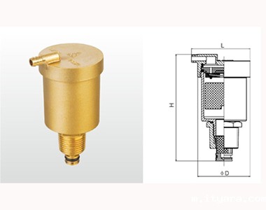 米兰app下载免费安装苹果手机黄铜自动排气阀B725X-16T结构图 米兰app下载免费安装苹果手机黄铜自动排气阀B725X-16T结构图