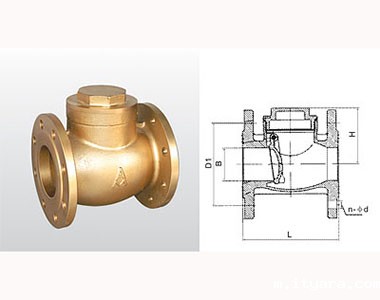 米兰app下载免费安装苹果手机黄铜法兰止回阀结构图 米兰app下载免费安装苹果手机黄铜法兰止回阀结构图