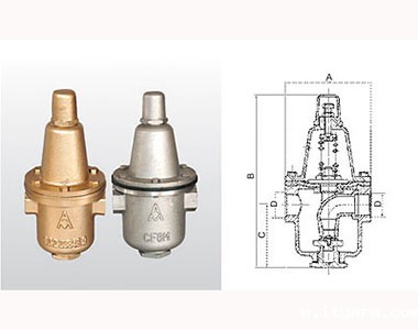 米兰app下载免费安装苹果手机可调式减压阀701/8701结构图