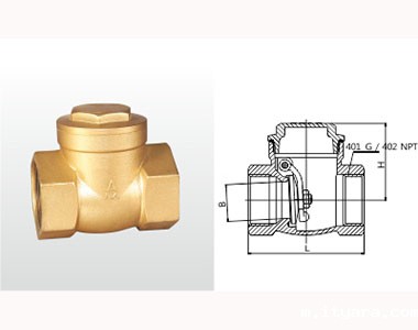 米兰app下载免费安装苹果手机黄铜止回阀401_402结构图