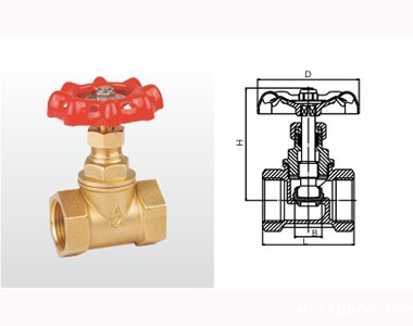 米兰app下载免费安装苹果手机黄铜截止阀J11W-16T结构图