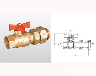 米兰app下载免费安装苹果手机黄铜水表接管球阀210