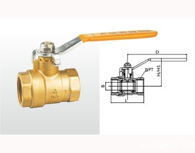 米兰app下载免费安装苹果手机黄铜球阀(美制)217