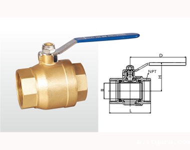 米兰app下载免费安装苹果手机黄铜球阀(美制)227