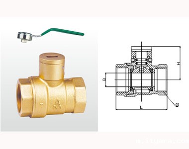 米兰app下载免费安装苹果手机黄铜磁性带锁球阀290