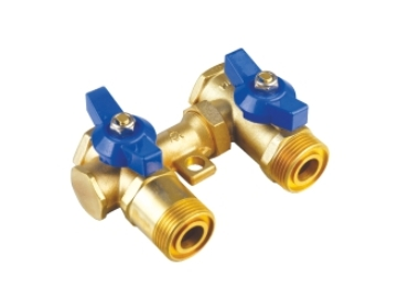 米兰app下载免费安装苹果手机黄铜双路四通阀2543/2544/2545